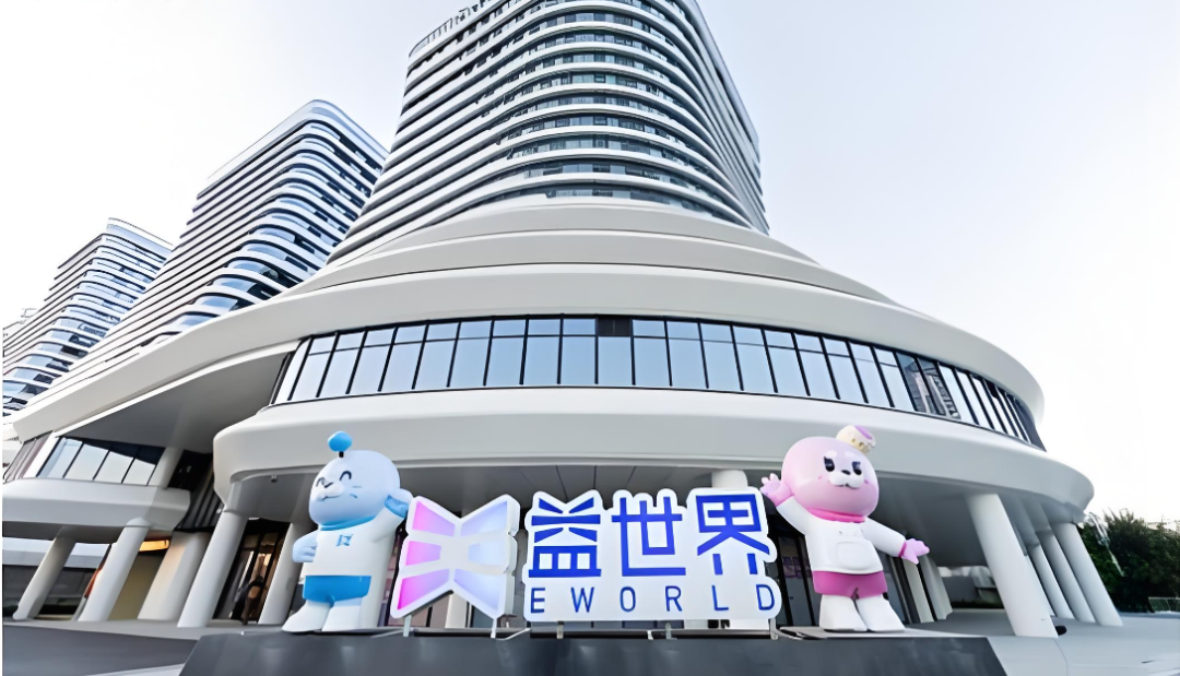 益世界(E WORLD)公司建筑与卡通形象