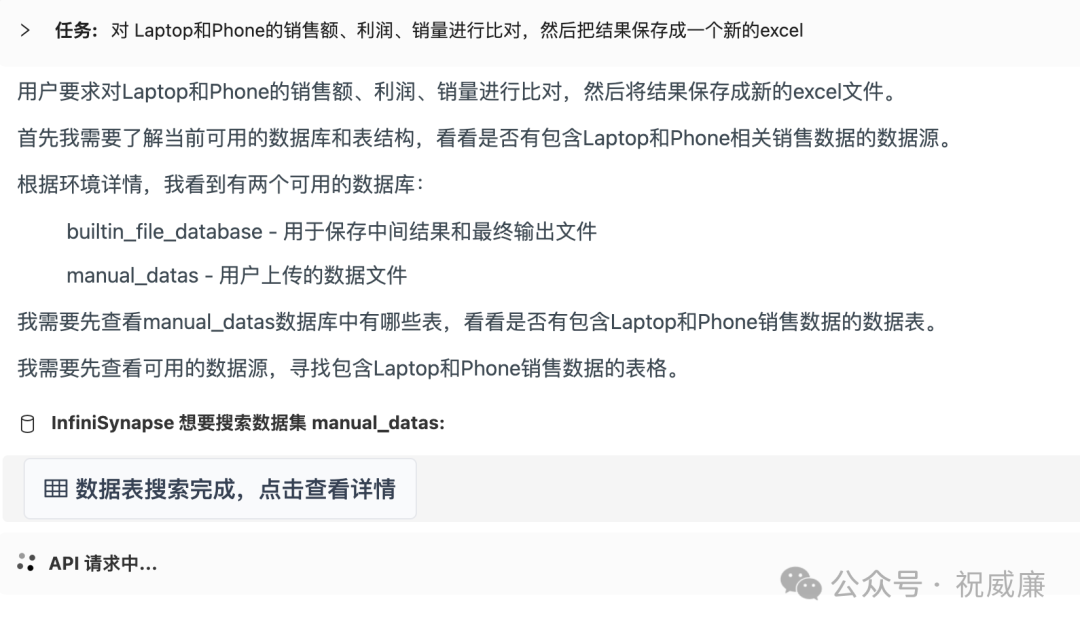 输入自然语言分析任务