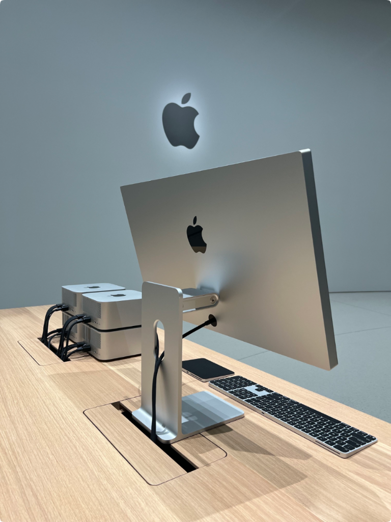 苹果Mac mini与Mac Studio产品展示场景