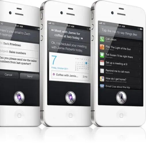 iPhone Siri语音助手界面