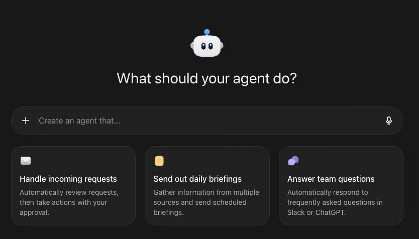 ChatGPT Agent Builder提示界面