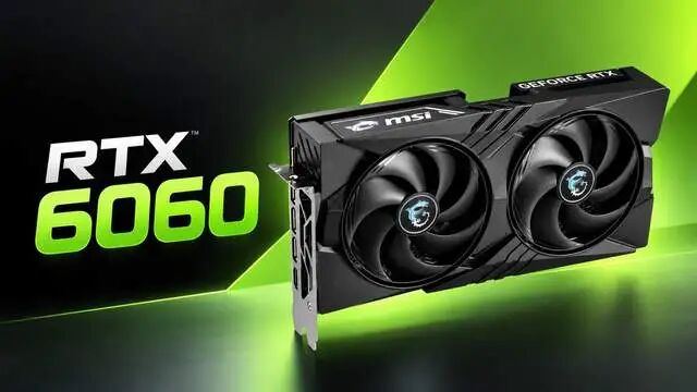 微星GeForce RTX 6060渲染图