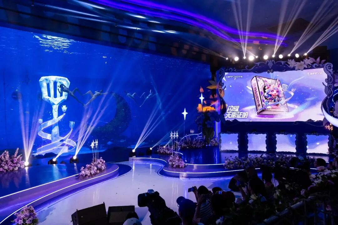 第二届女子赛总决赛在上海海昌海洋公园的舞台