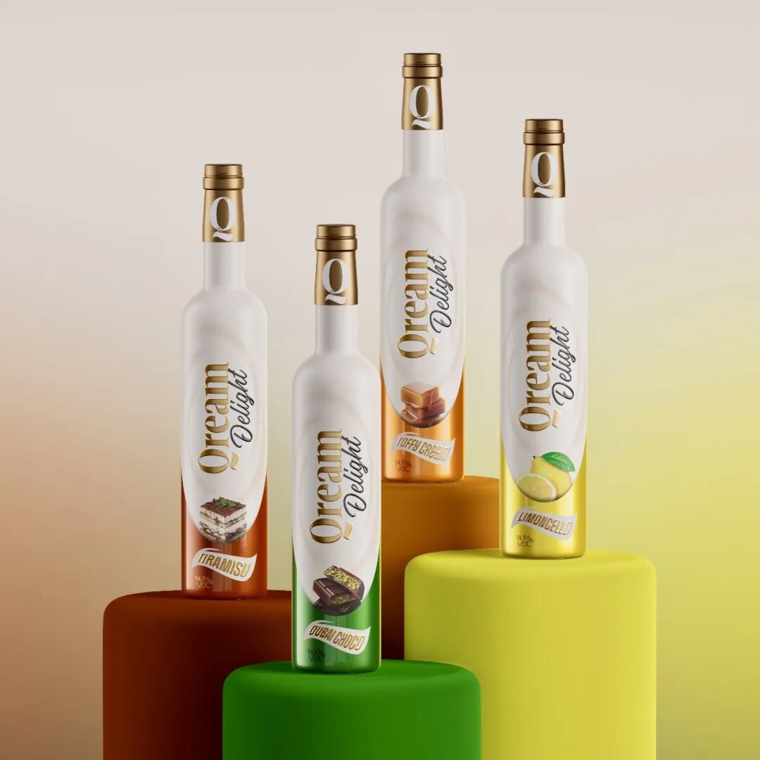 Qream Delight四款口味产品展示