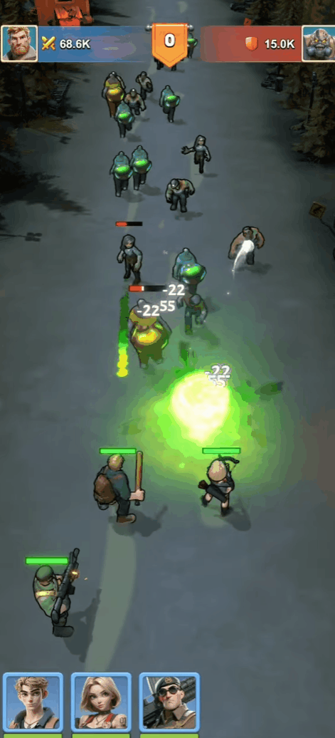 《Last Age: Survival》塔防战斗