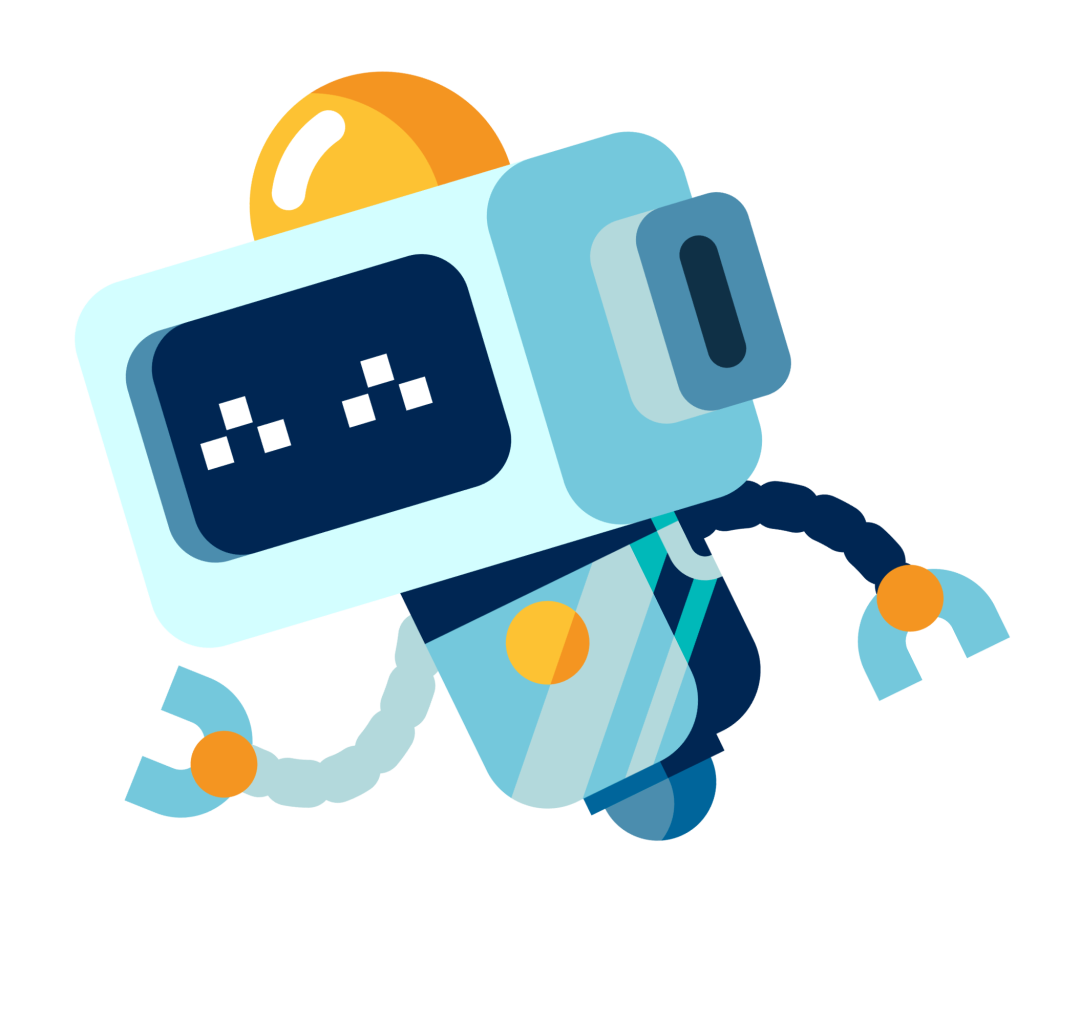 科技感机器人形象