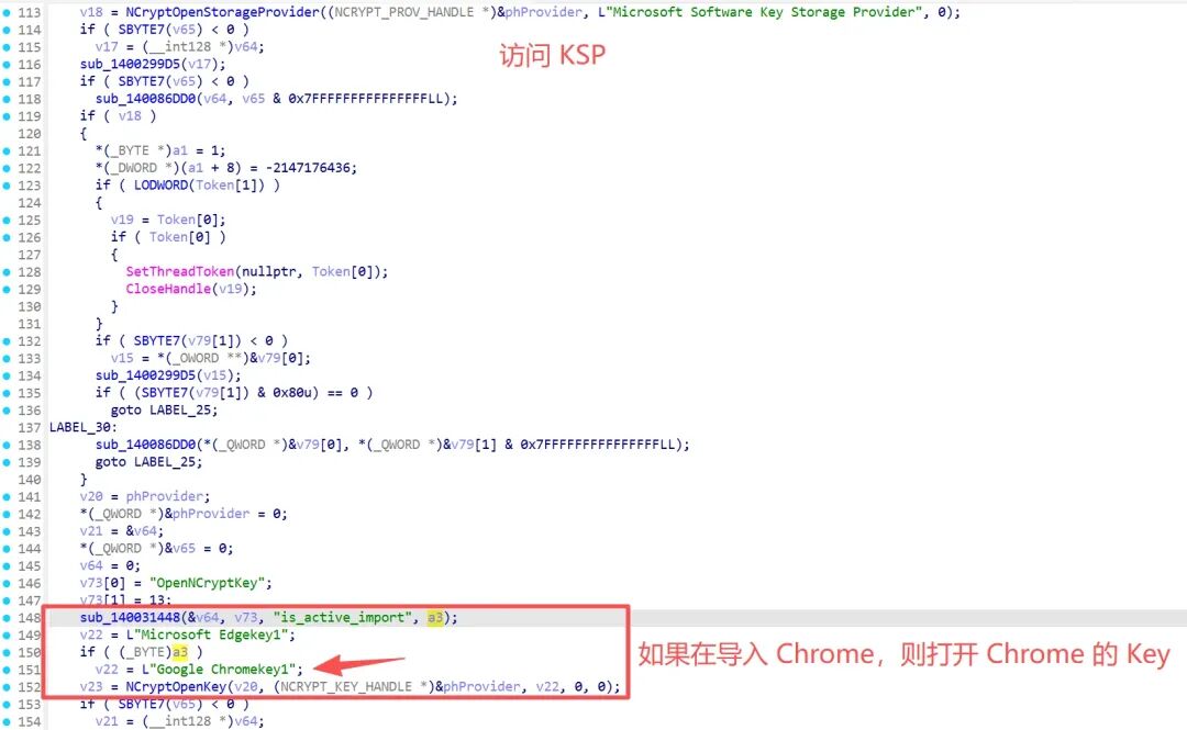 elevation_service NCryptOpenKey 反编译伪代码