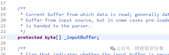 UTF8StreamJsonParser字段