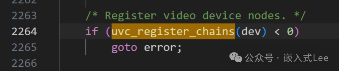 uvc_register_chains函数中调用uvc_register_terms
