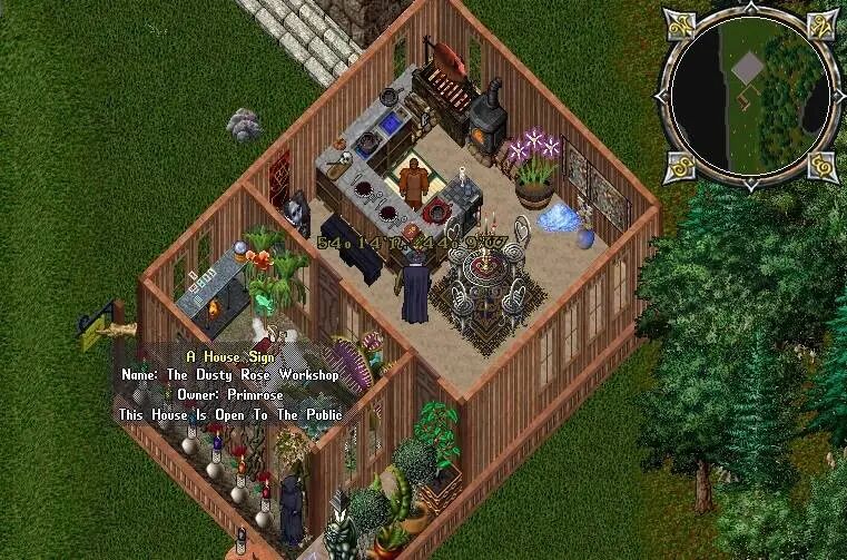 经典网游《网络创世纪》游戏场景