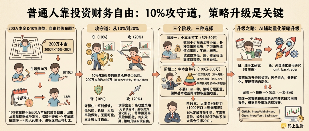 投资策略攻守道与三个阶段图解