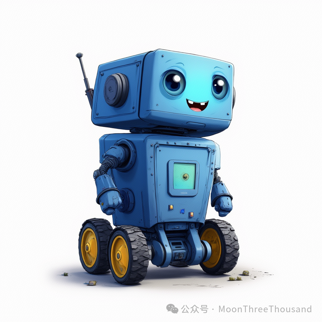 轮式机器人示意图