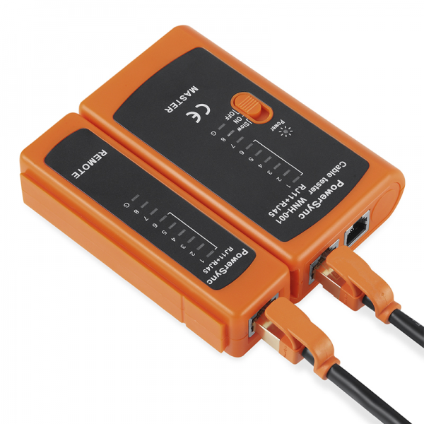 支持千兆测试的网络线缆测试仪