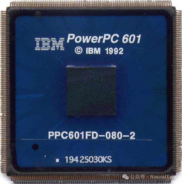 IBM PowerPC 601芯片实物图
