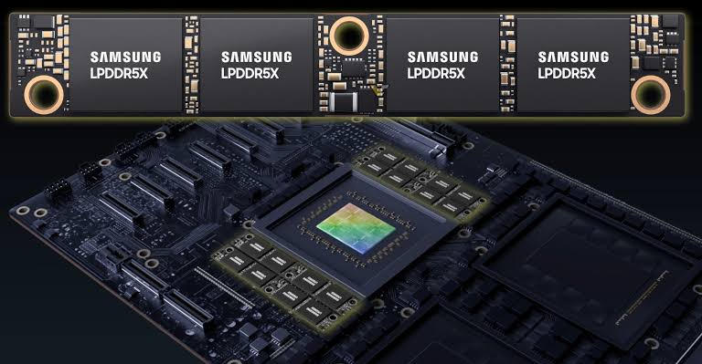 三星 LPDDR5X 内存模块