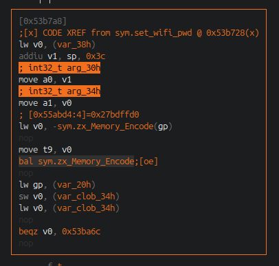 编码内存内容与 zx_Memory_Encode 调用