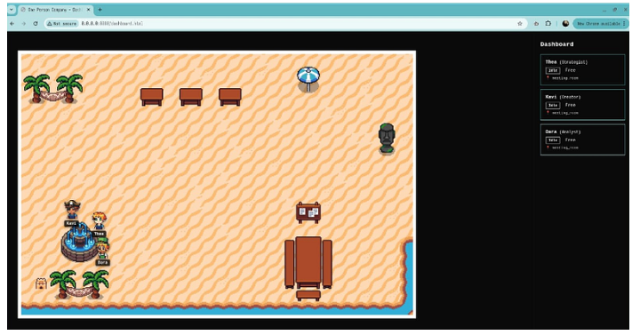 Net Person Gallery 智能体团队管理面板截图