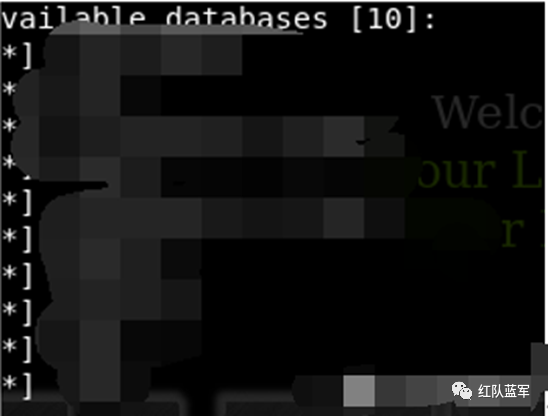 sqlmap成功跑出数据库