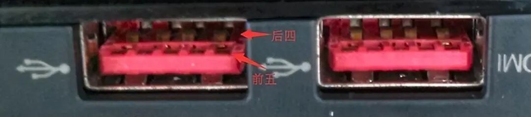 接口内部针脚示意图