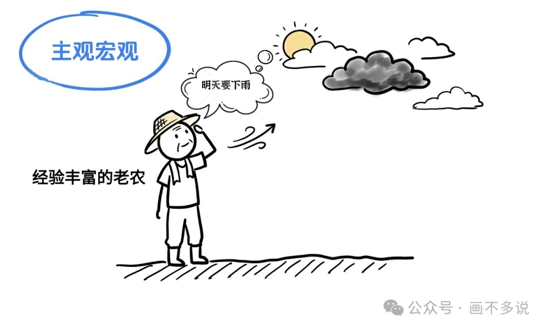 主观宏观策略：依赖经验预测