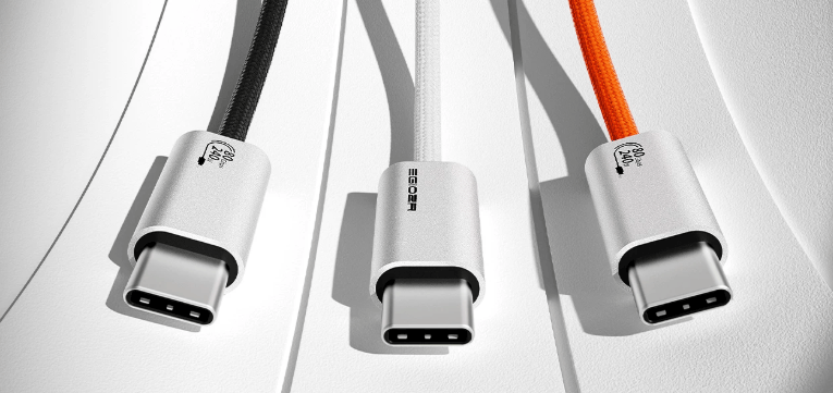 多品牌USB-C编织数据线接头对比