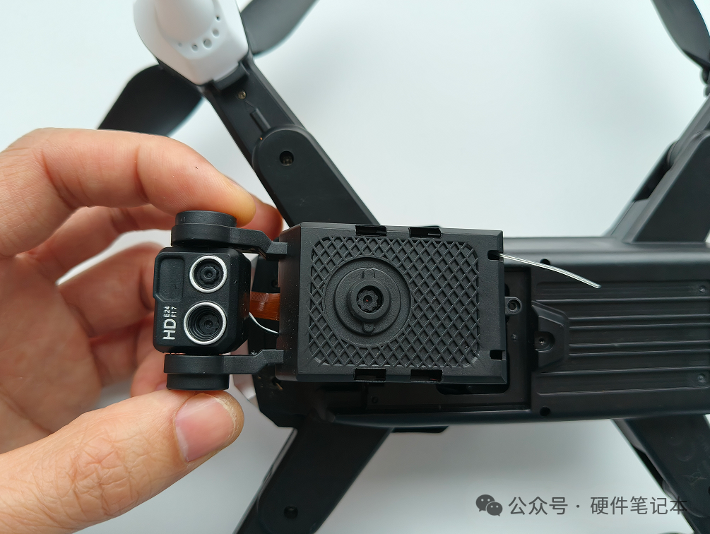无人机底部摄像头与光流传感器模块
