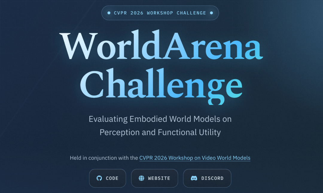 CVPR 2026 WorldArena Challenge 赛事海报