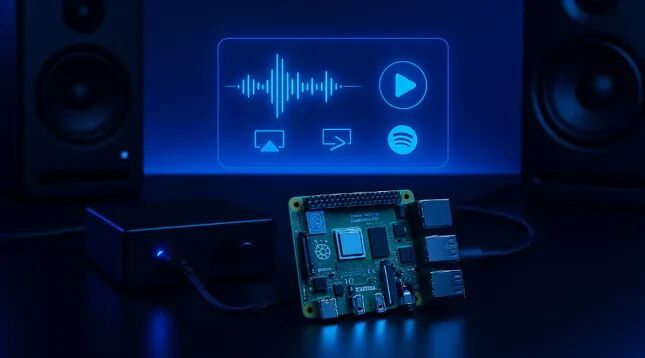 树莓派Volumio音乐播放器运行界面