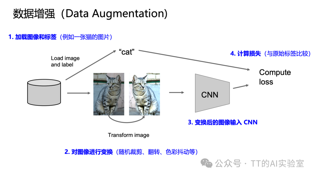 数据增强(Data Augmentation)流程示意图