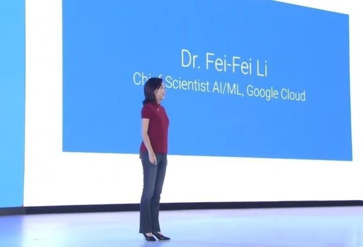 李飞飞在Google Cloud大会演讲