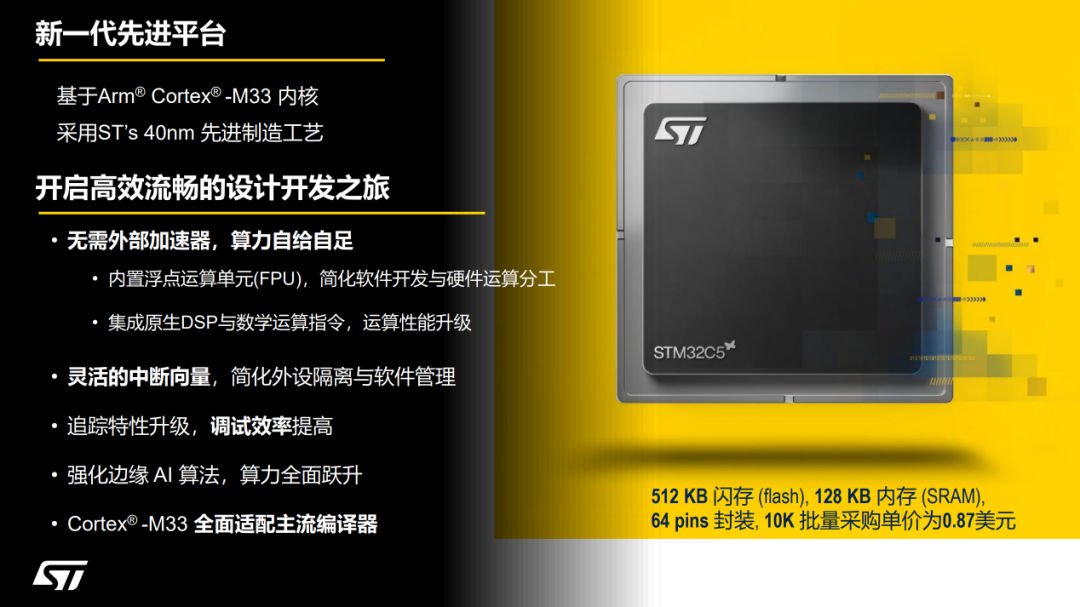 STM32C5微控制器产品介绍