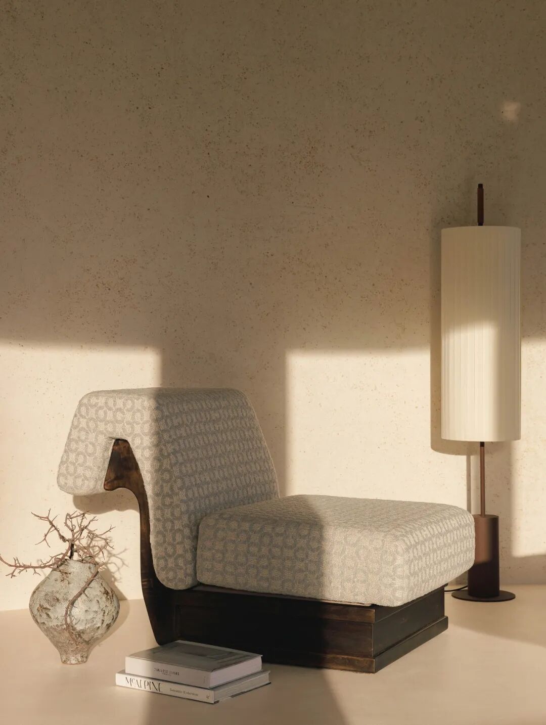 单人沙发椅静物