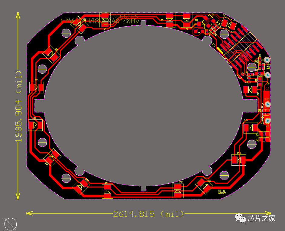 原厂 DEMO 方案 PCB 设计图