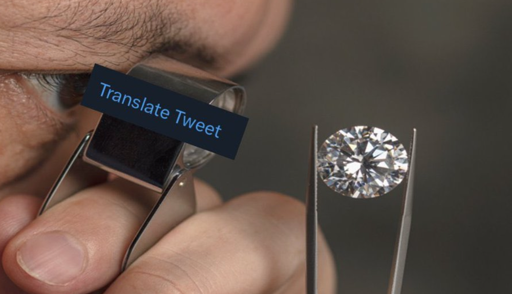 Translate Tweet 按钮特写