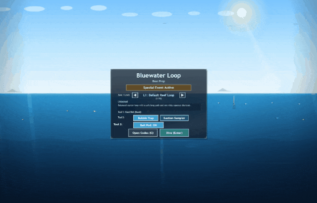 GPT-5.3-Codex开发的潜水游戏演示
