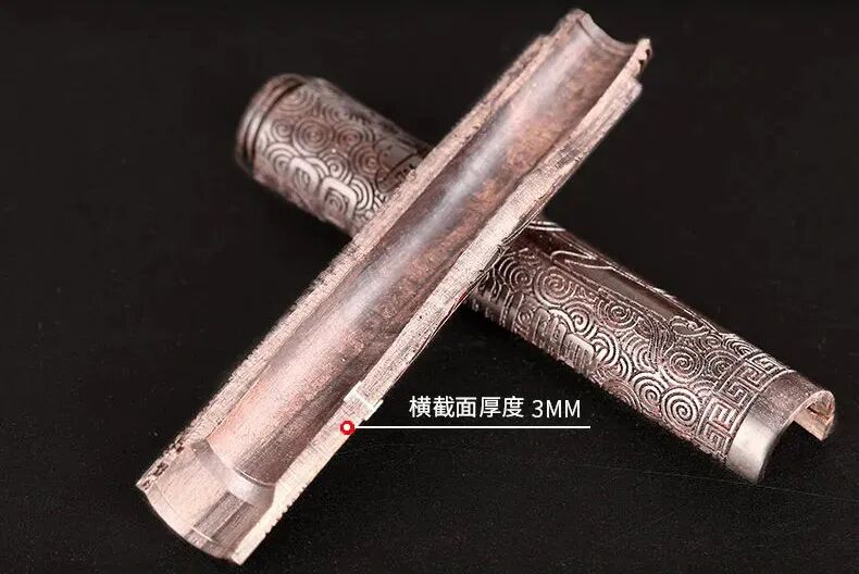 电子火折子外壳横截面