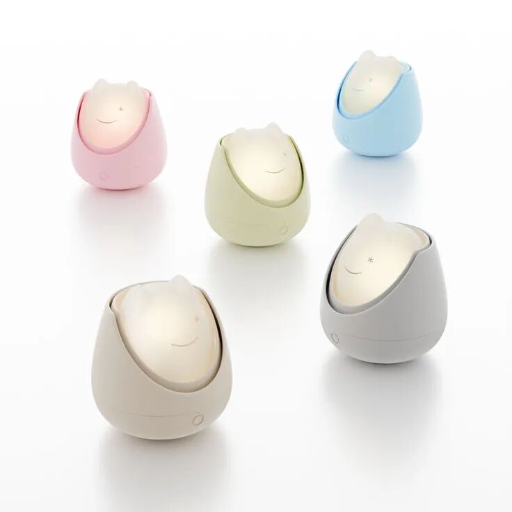 五款猫形蛋状夜灯