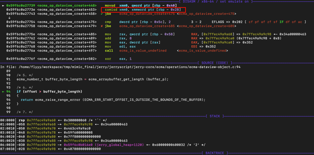 汇编指令与比较逻辑