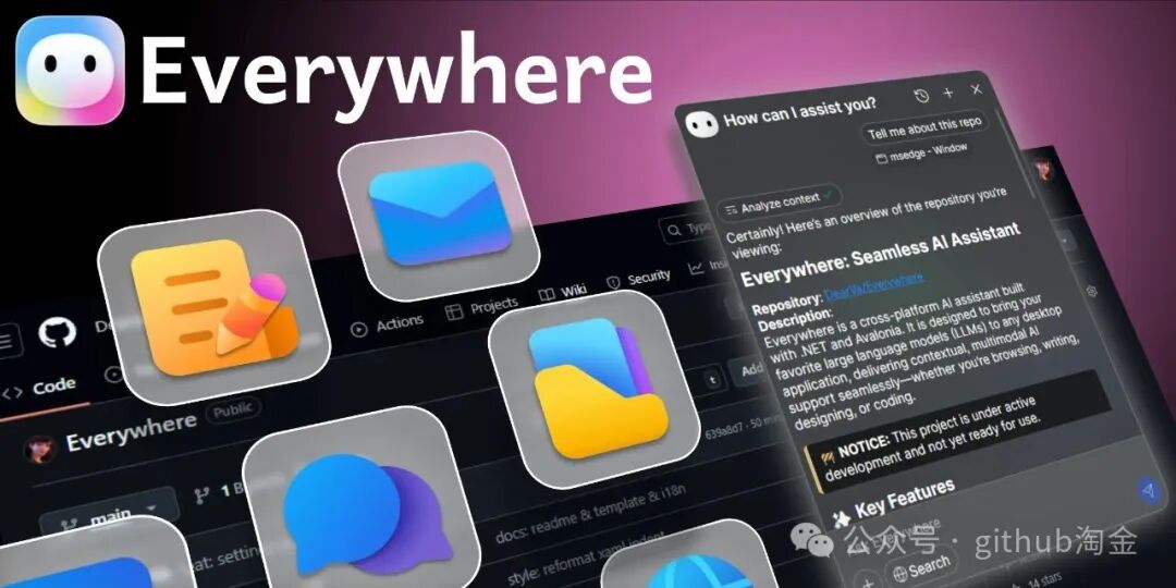 Everywhere应用界面示意图