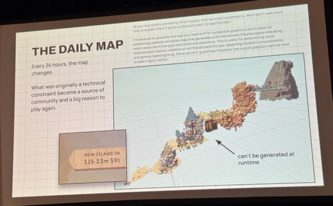 “每日地图”系统说明与技术限制解释