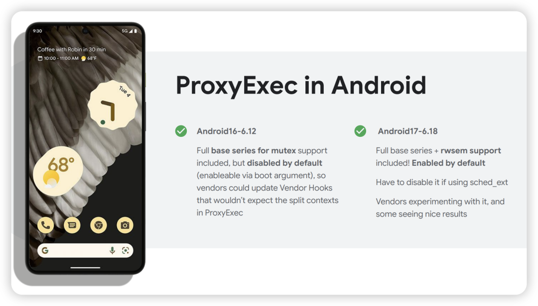 ProxyExec in Android 的版本支持情况