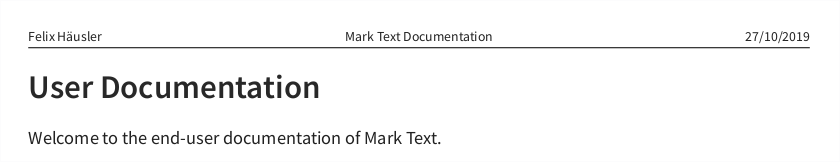 MarkText 用户文档页面截图