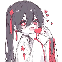 动漫少女捂嘴表情