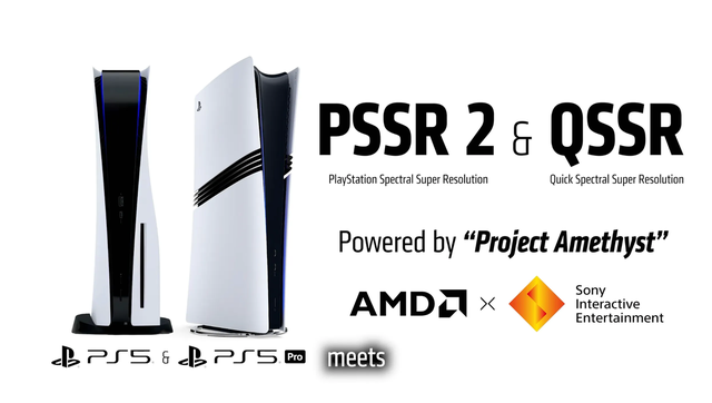 AMD 与索尼合作的 PSSR 2 与 QSSR 超分技术