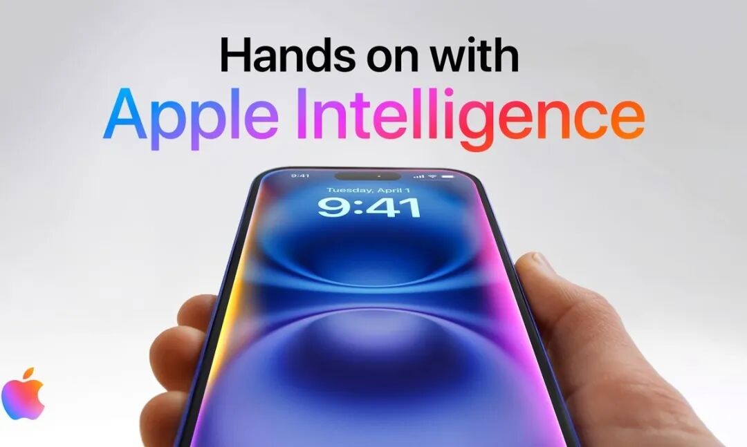 展示Apple Intelligence的iPhone屏幕