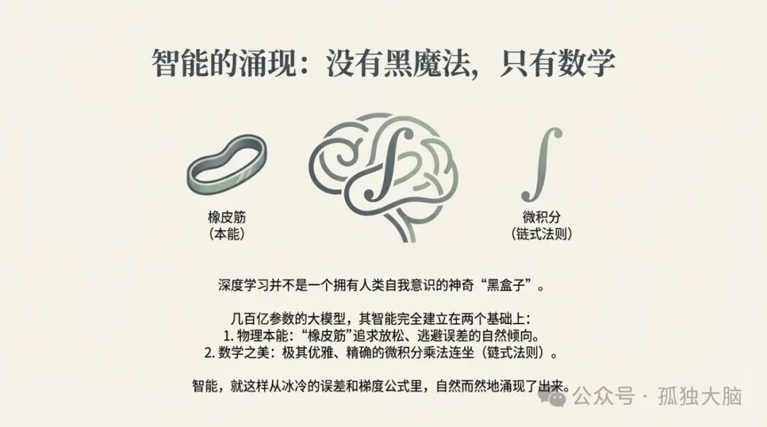 智能的涌现：没有黑魔法，只有数学