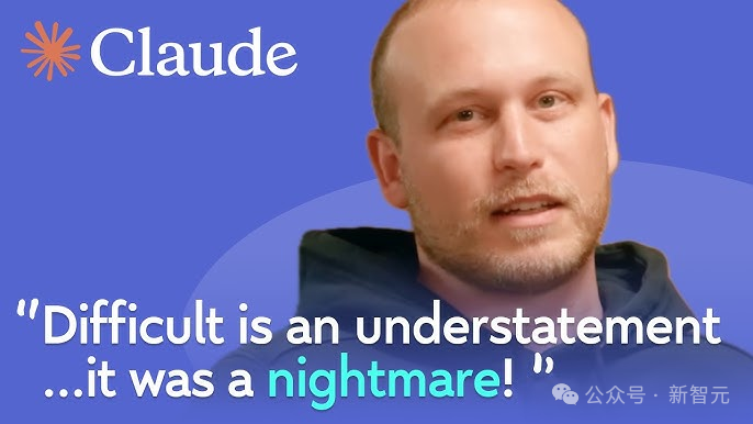 Claude负责人Boris Cherny引用“噩梦”一词形容开发难度的配图
