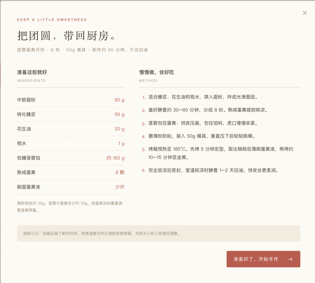 GPT-6 Astra 生成的莲蓉蛋黄月饼详细食谱