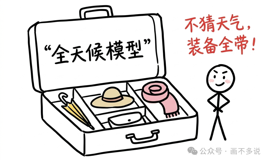 全天候模型：不猜天气，装备全带