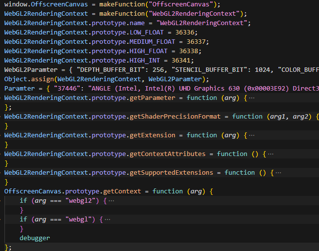 WebGL2RenderingContext 模拟